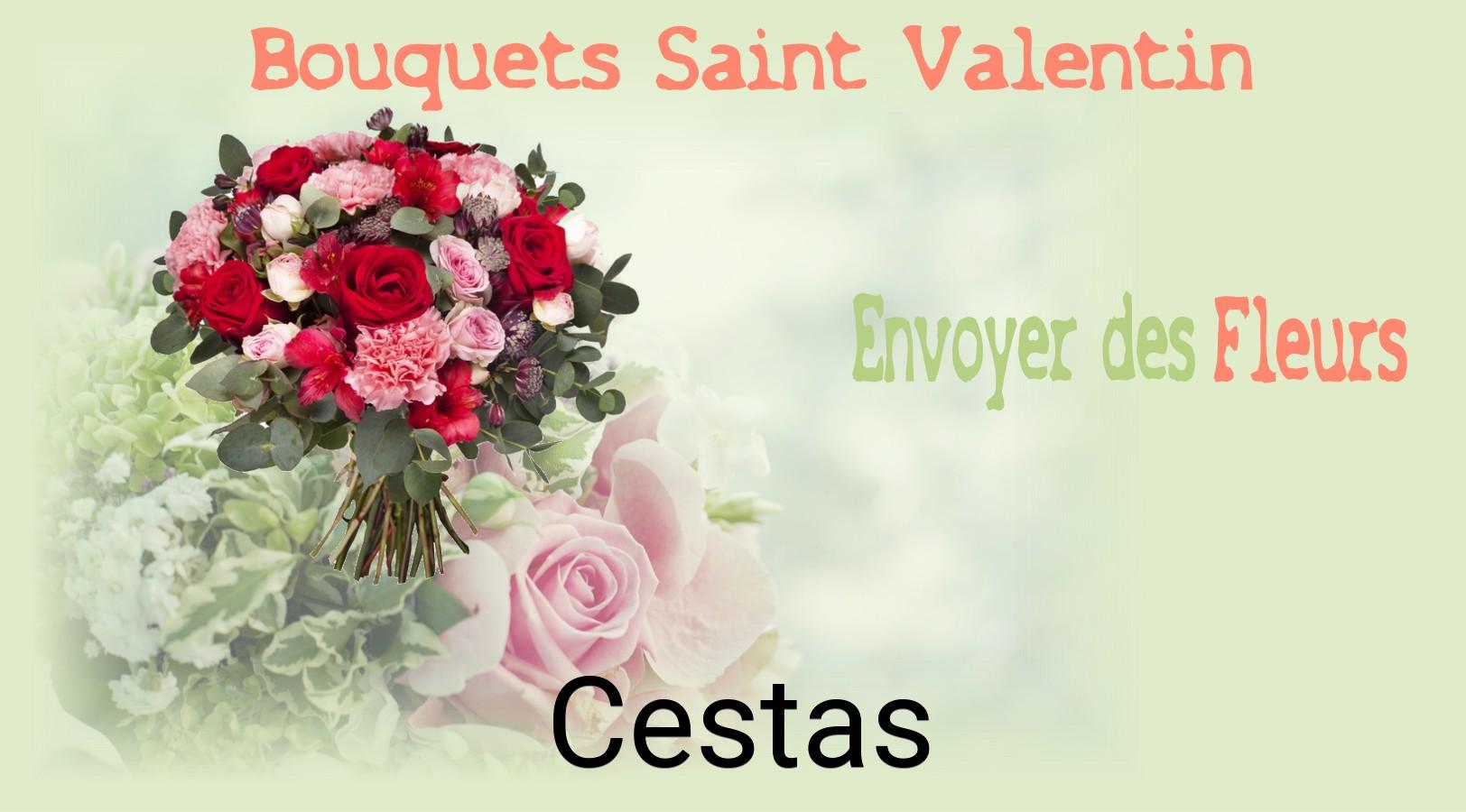 Roses de Saint-Valentin livrées à Cestas